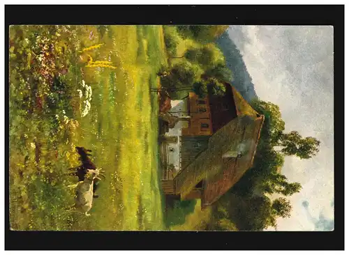 Landwirtschaft  Bauernhaus Schwarzwald Im blühenden Wiesengrund, ungebraucht