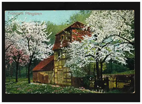 Agriculture Ferme Fleur de cerisier Joyeux Pentecôte, Leipzig 5.6.1927