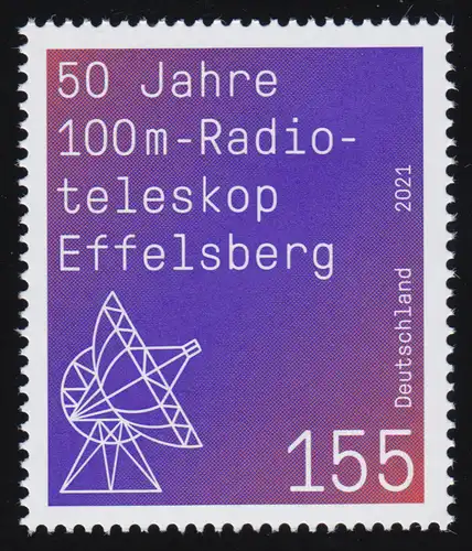 3599 Radioteleskop Effelsberg, ** postfrisch