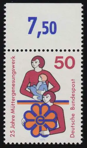 831 Mère de génération Abouch de l'emblème, marque de la marge, frais de poste **