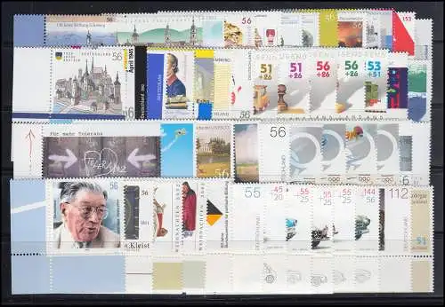 2231-2304 Recensement 2002 Coins en bas à gauche, complet ** post-fraîchissement