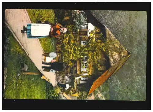 Agriculture Ferme Tacht femme Enfants Forêt Prairie, Detmold 11.1.09