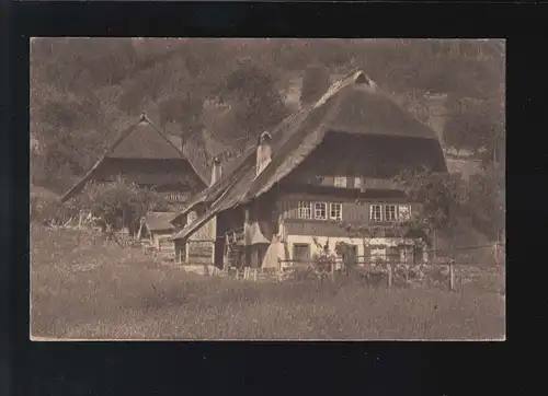Agriculture Forêts noires Fermes pression cuivre carte, non utilisée