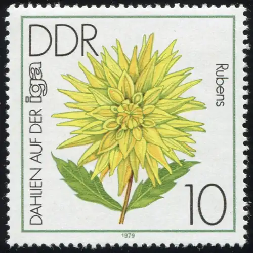 2435I Gartenbauausstellung 10 Pf: unten verkürzte 1 in 1979, Feld 30 **