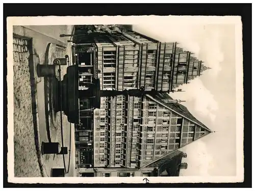 AK Hannover alte Häuser am Markt, Brunnen, Fachwerk, Feldpost, gelaufen 8.4.1941