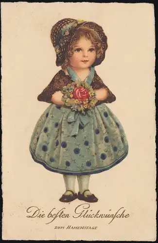 Temple payant de poste Aachen 1 / AACHEN 8.9.1923 sur carte de jour de nom