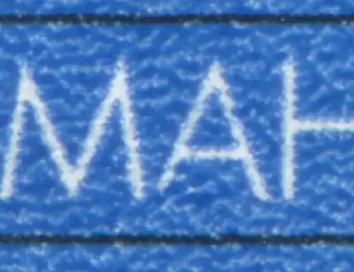 3051I Mémorial de Sachsenhausen: peinture courte de l'A à MAHN-, champ 16 **