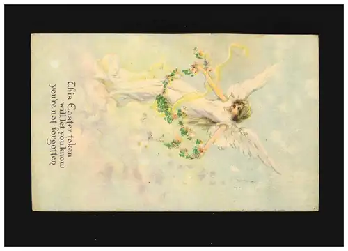 Pâques This Easter token will let you know Angel Blumenranke, New York 23.3.1925