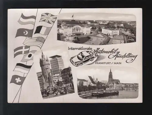 Transport routier Exposition internationale automobile Francfort/Main non utilisée