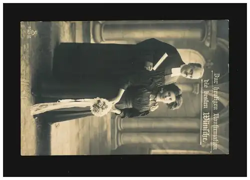 Confirmation les meilleurs vœux de filles Père bouquet de fleurs, Nouvelle-Zélande (Suisse)