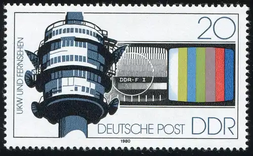 2491 Nouvelles 20 Pf: Encoches dans la fenêtre, case 6, ** post-fraîchissement