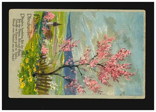 Pentecôte fête magnifique de l'amour, temps des fleurs et du bonheur, Celle 21.5.1918