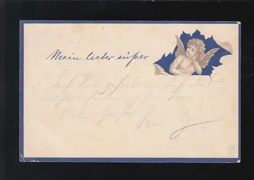 Engel, mein lieber süßer Putte mit Locken, Berlin /Müncheberge 23.11.1899