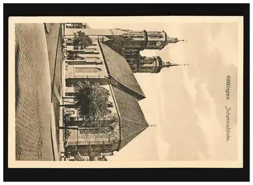 AK Göttingen Johanniskirche Feldpost Lazarett, Göttingen 11.6.1943