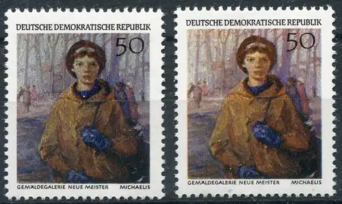 1397 Galerie Nouveau Maître peinture: Paire de couleurs couleur couleur fond, les deux **