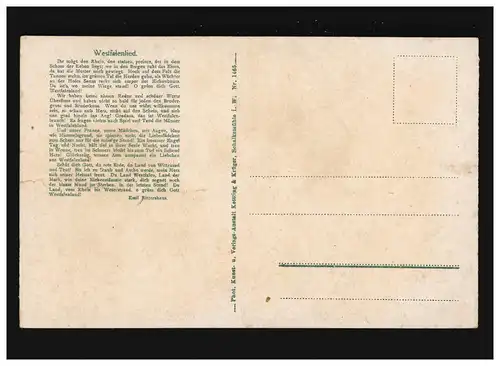 AK Gruss de Westphalie, manoir avec étang, paysage, inutilisé