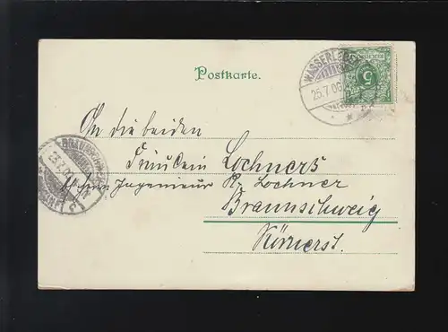 Mädchen Ketten Ohrringe Glitzer Margeriten, Wasserleben/Braunschweig 25.7.1900