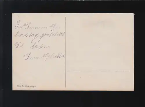 Geburtstags Liebe 1918 Rosenzweige rosa rot Glitzer Schrift, beschriftet