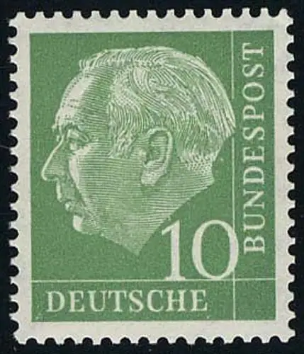 183 Heuss 10 Pf, postfrisch **