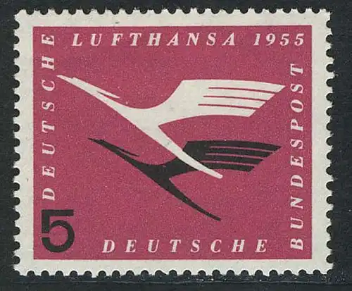 205 Lufthansa 5 Pf ** frais de port