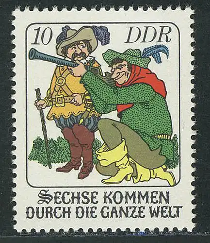 2282 Märchen Sechse kommen durch d. ganze Welt 10 Pf **