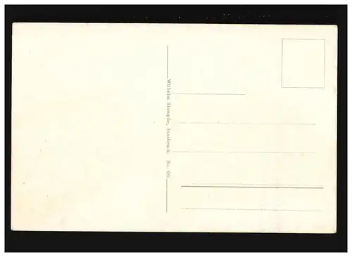 AK Plansee mit Ruderboot, Österreich, ungebraucht