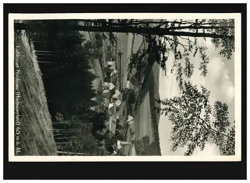 AK Luftkurort Landpost Nordenau (HSK), Schmallenberg 17.09.1933