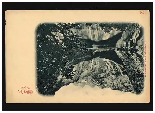 AK Obersee , Bavière, Alpes, montagnes, lac royal, panorama, inutilisé