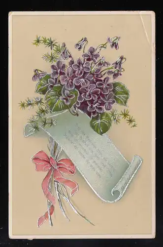 Autruche de violette, regardez les violettes ici, qui sont délicates le symbole, Lawalde 5.3.1918