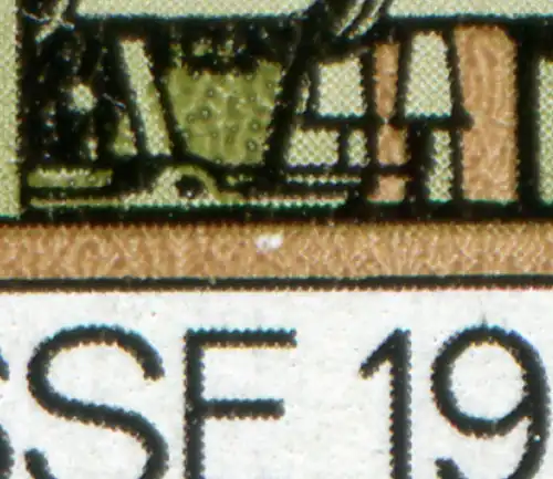 2540 Messe Leipzig 25 Pf: blanc sur le dernier E de -MESSE, champ 42, **