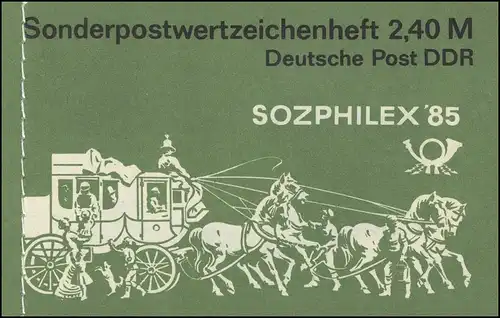 MH 8 SOZPHILEX 1985 - postfrisch