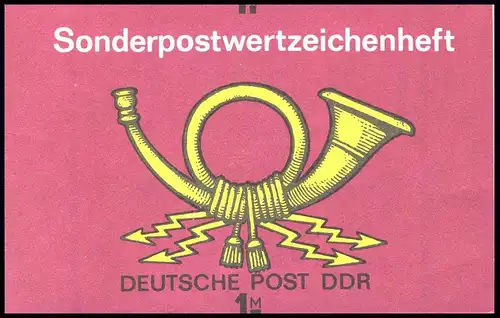 SMHD 41 Posthorn 1989 - verschnittener MH-Deckel **