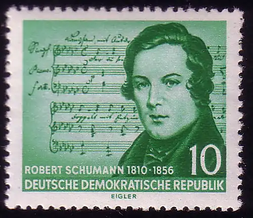 528 Robert Schumann 10 Pf **
