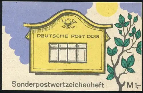 SMHD 42 a Briefkasten 1989 1. DS linke Dachkante beschädigt, **