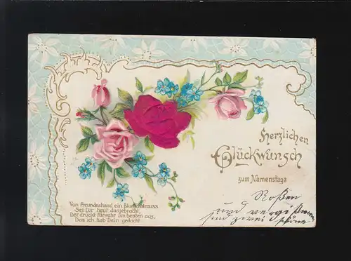 De la main d'amis un bouquet, jour de nom Königshof / Principal 25.11.1903