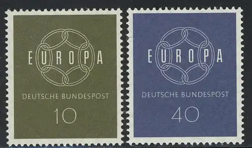 320-321 Europa/CEPT 1959, Satz ** postfrisch