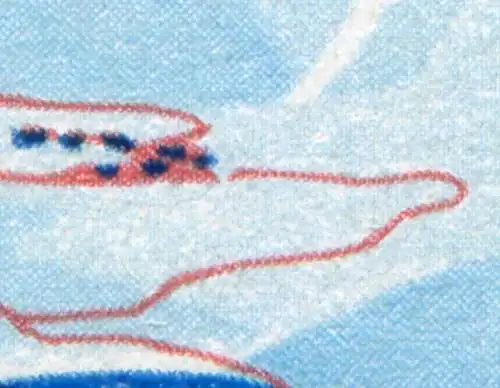 Bloc 43 Olympiades 1975 Blockrand-PLF: Bord droit du village cassé, **