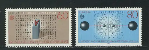 1175-1176 Europa Geisteswerke 1983, Satz postfrisch **