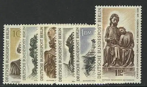 303-308 Berliner Kunstschätze 1967, kompletter Satz postfrisch **