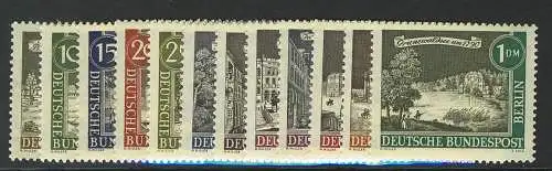 218-229 Alt-Berlin 1962, Satz ** postfrisch