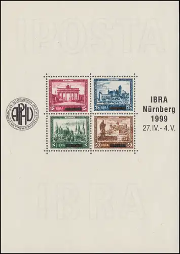 Impression spéciale IBRA Nuremberg 1999