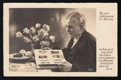 Madame Album Foto Flowers Félicitations, Les mots que j'ai écrit aujourd'hui, inutile