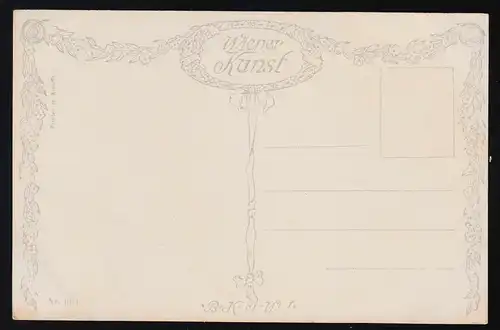 Mère et enfant, Arthur Ferraris peinture Artiste Art viennois, inutilisé