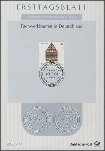 ETB 50/2012 Fachwerkbauten in Deutschland