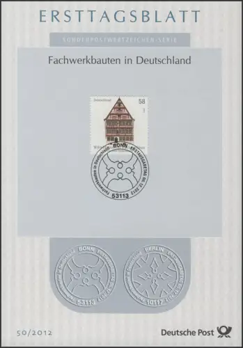 ETB 50/2012 Fachwerkbauten in Deutschland
