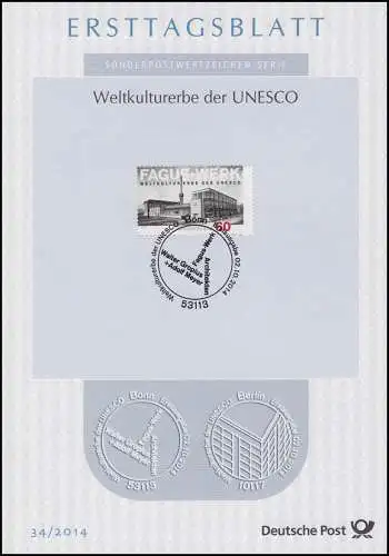 ETB 34/2014 Patrimoine mondial de l'UNESCO, usine de Fagus