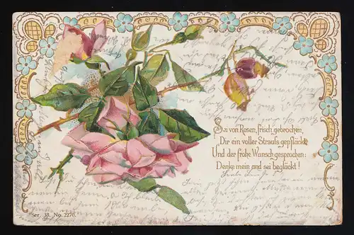 Rosa Rosen Sei von Rosen frisch gebrochen, Sanct Magnus/ Lauenau 19.+ 20.10.1905