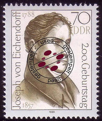 3155 Joseph Freiherr von Eichendorff von Block 92 O