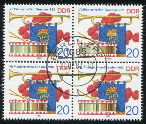 2724 Rencontre des pionniers: PLF 1 de l'année ci-dessous raccourcie, champ 32, ET-O Berlin