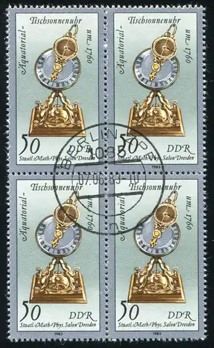 2800 montres précieuses: PLF blanc sur le premier D de RDA, champ 32 ESSt Berlin